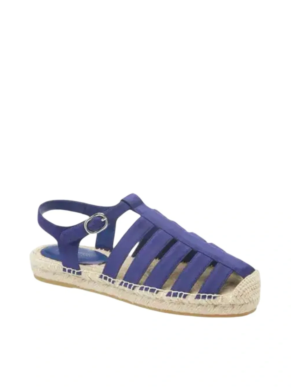 New Jeffrey Campbell Espadrille Fisherman Sandal - Navy - Size 7.5
